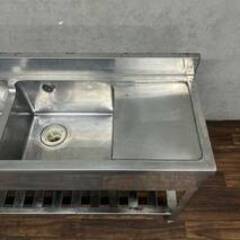 🔷🔶🔷WY14/51 ステンレス 2槽 シンク 流し台 2層 業務用 洗浄台 店舗用 厨房機器 飲食店 W1200×D450×H900cm🔷🔶🔷