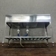 🔷🔶🔷WY14/51 ステンレス 2槽 シンク 流し台 2層 業務用 洗浄台 店舗用 厨房機器 飲食店 W1200×D450×H900cm🔷🔶🔷