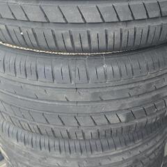 225/45R18 バリ溝4本イボつき　クラウン、レヴォーグ