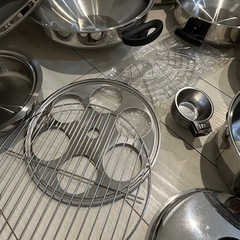 【期間限定値下げ‼︎】アムウェイ　鍋18点セット　ほぼ未使用品　　