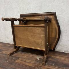 ???WY14/67 飛騨産業 HIDA キツツキ 穂高 サイドテーブル コーヒーテーブル センター 無垢 オーク アンティーク 昭和レトロ★直接引取歓迎???