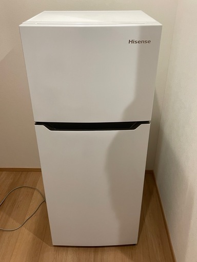 Hisense ノンフロン冷凍冷蔵庫 HR-B12C 2022年製 120L