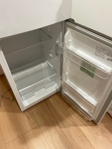 冷蔵庫 ホワイト HR-B12C [120L /2ドア /右開きタイプ] [冷凍室 29L 