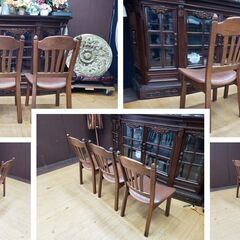 j44　オランダ　ダッチ カントリー ダイニング4点セット