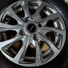 スタッドレスタイヤ　ホイール付き　　155/65 R13 4本セット ブリジストン