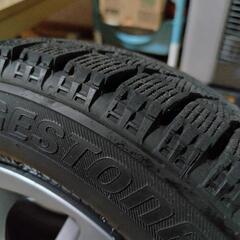 スタッドレスタイヤ　ホイール付き　　155/65 R13 4本セット ブリジストン
