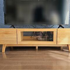 11/29まで)使用期間2年 無垢材テレビボードisseiki