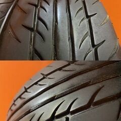 【FINALIST 595 EVO 165/50R15】夏タイヤ【WORK ワーク VARIANZA 15インチ 5J4HPCD100+45】バリ溝 アルト コペン ムーヴ等　(KTO188)