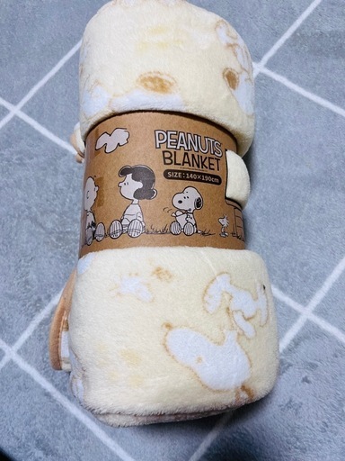 SNOOPY 毛布　アミューズメント
