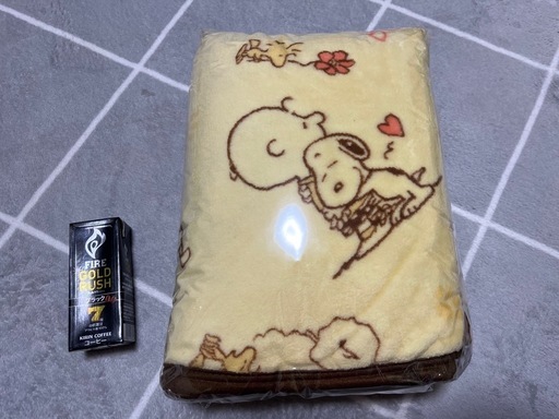 SNOOPY 毛布　値下げ