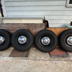 DEANホイール スタットドレスタイヤセット 235/80R16 4本セット