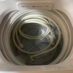 洗濯機　HISENSE HW-DG80B 大容量　 8kg インバーター　風呂水ホース