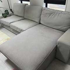 IKEA KIVIK 3人掛けソファー グレー引取り希望