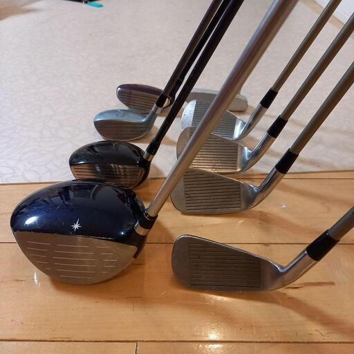 レディースゴルフクラブセット（パーリーゲイツキャディバッグ他付）