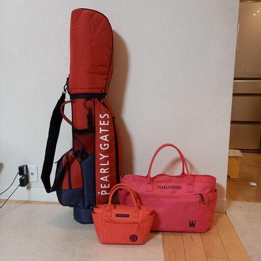 レディースゴルフクラブセット（パーリーゲイツキャディバッグ他付