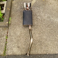 30プリウスマフラー　Tom\'sデュアルマフラー