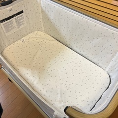 HZDMJ グレー 2024年型 最新 ベビーベッド