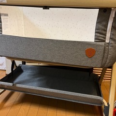 HZDMJ グレー 2024年型 最新 ベビーベッド