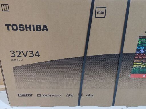 TOSHIBA REGZA 32V34 テレビ 未開封 10／16ビックカメラから購入
