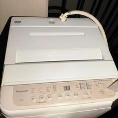 値下げ 2023年製 Panasonic 洗濯機 6kg NA-F6PB1