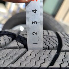 冬支度 エクストレイルT32 OPホイール中古 冬タイヤ付き チェーンもご一緒に