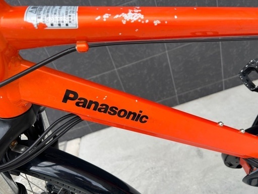 大阪府 スポーツ パナソニック 電動アシスト自転車 オレンジ 26インチ