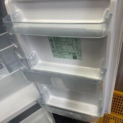☆中古￥17,800！Panasonic 168㍑2ドア冷蔵庫 家電 2019年製 NR-B17CW-W