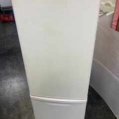 ☆中古￥17,800！Panasonic 168㍑2ドア冷蔵庫 家電 2019年製 NR-B17CW 