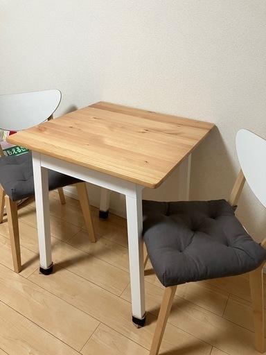 ダイニングセット IKEA 伸長式テーブル IKEA ダイニングテーブル 伸縮