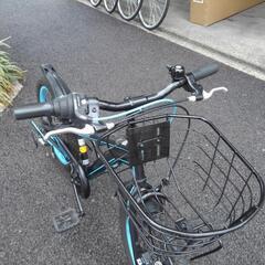 中古子供自転車3316 20インチ 6段ギヤ LEDダイナモライト 身長