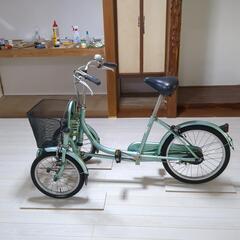 超低速3輪自転車（前2輪・後1輪）