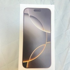 iPhone 16promax 256gb 新品