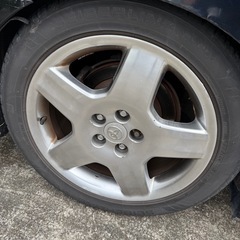 30セルシオ　純正ホイール　18インチ　クラウン流用　225-50-18