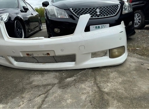 18クラウン用エイムゲインのリアバンパー ゼロクラ後期バンパー 18