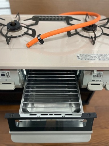 5/31 販売済IS 2017年製 LPガス ガステーブル パロマ IC-N86P-R