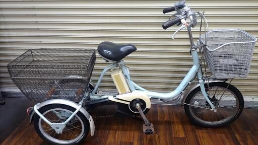 BRIDGESTONE電動アシスト自転車 三輪車 ジュニア用26インチ自転車