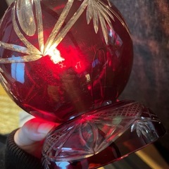 昭和初期骨董アンティーク 切子ライト