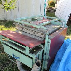 直接引き取り限定　野菜連続洗滌機　指波製作所　ジャンク品　部品取りにどうぞ！