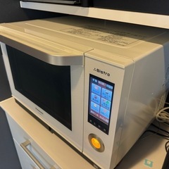 スチームオーブンレンジ Panasonic ビストロ ホワイト NE-JBS653 