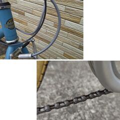 中古自転車 7段変速 465MM クロスバイク軽整備済み 防犯登録対応 町田市