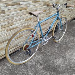 中古自転車 7段変速 465MM クロスバイク軽整備済み 防犯登録対応 町田市