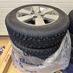 ⭐︎14インチ⭐︎スパイクタイヤホイールセット