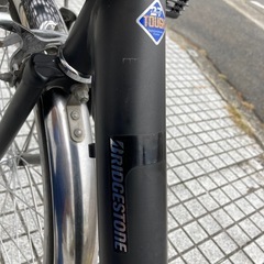 【24インチ自転車】美品❗️ブリヂストン製　変速なし　BAA認定車　タフフレーム❗️若林自転車　膳所店　SALE中❗️