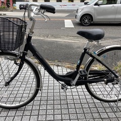 【24インチ自転車】美品❗️ブリヂストン製　変速なし　BAA認定車　タフフレーム❗️若林自転車　膳所店　SALE中❗️