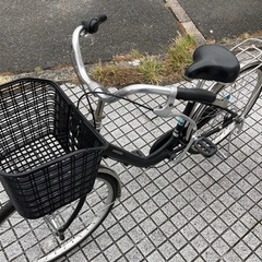 【24インチ自転車】美品❗️ブリヂストン製　変速なし　BAA認定車　タフフレーム❗️若林自転車　膳所店　SALE中❗️