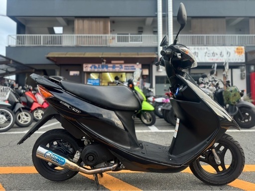 ローンOK•配送可能】スズキ アドレスV50 CA4BA ブラック【ご成約で