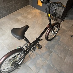 超お買い得！！！武田産業 折りたたみ自転車 EAST BUTTE（イーストビュート） 20インチ 6段変速 オートライト 