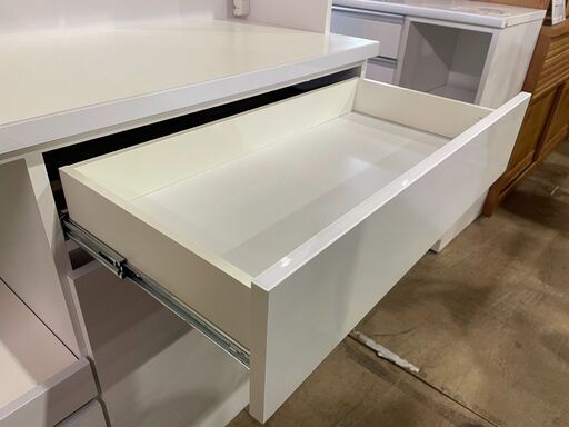 愛品館 市原店】土井インテリア 3枚扉キッチンボード