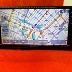 美品⭐︎KENWOOD MDV-L502Wフルセグ　2023地図　新品バックカメラ