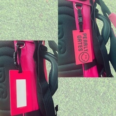 PEARLY GATES キャディバッグ/ピンク